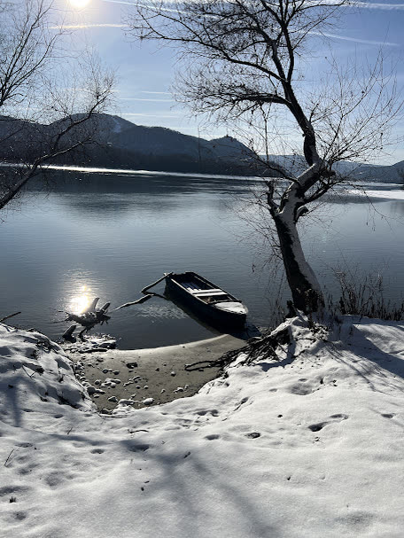 Csendes reggel a Duna partján